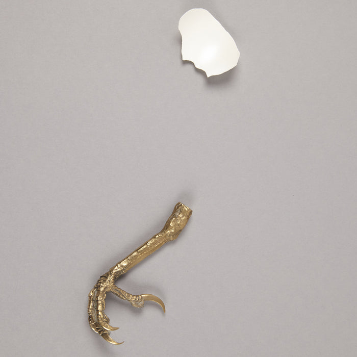 Brass Crows Foot