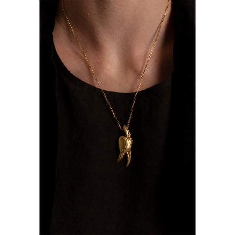 Gold  Scorpion Claw Necklace
