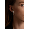 Silver Fish Jaw Bone Earrings