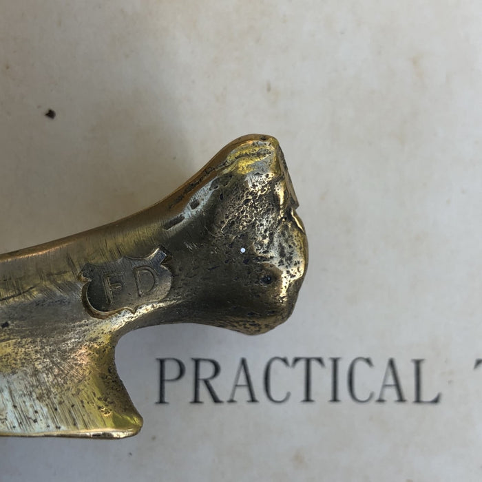 Brass Lamb Scapula